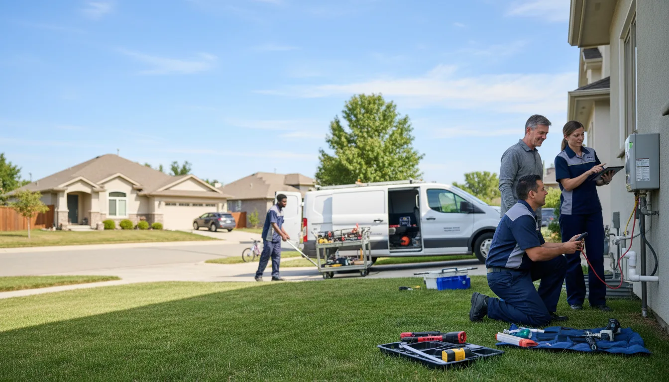 Tankless water heater service in Minden, NV